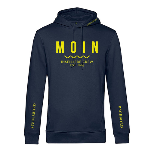 Unisex Hoodie "MOIN Crew" | Navy - INSELLIEBE USEDOM
