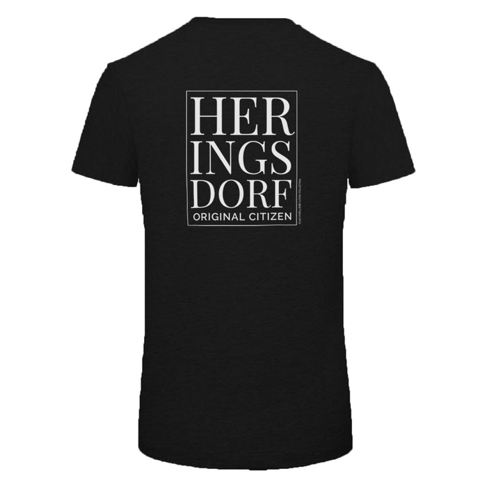 Herren T-Shirt "Heringsdorf Original" | Schwarz - INSELLIEBE USEDOM