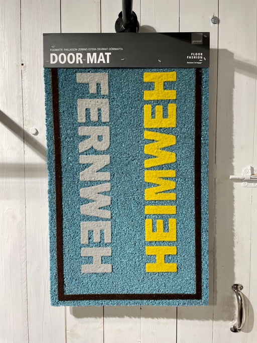 Fußmatte "Heimweh-Fernweh" | 45 x75 cm - INSELLIEBE USEDOM