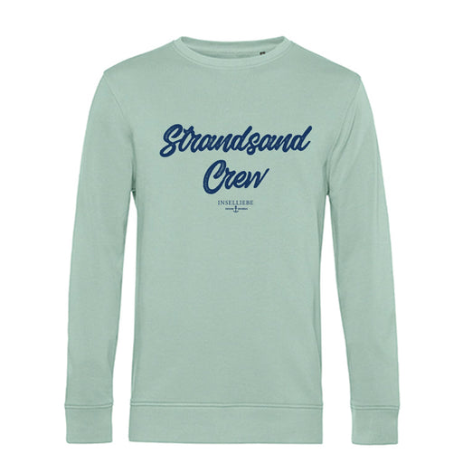 Unisex Sweater "Strandsand Crew" | Mint - INSELLIEBE USEDOM