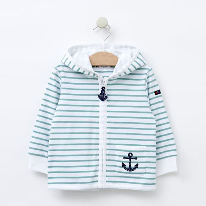Baby Sweatjacke "Anker" - INSELLIEBE Store - Insel Usedom