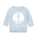 Baby Sweatshirt "INSELLIEBE Anker" | Hellblau - INSELLIEBE USEDOM