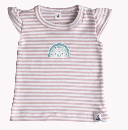 Baby T-Shirt Kurzarm | Altrosa - INSELLIEBE USEDOM