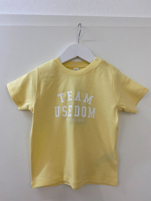 Baby T-Shirt "Team Usedom" | Creme - INSELLIEBE USEDOM