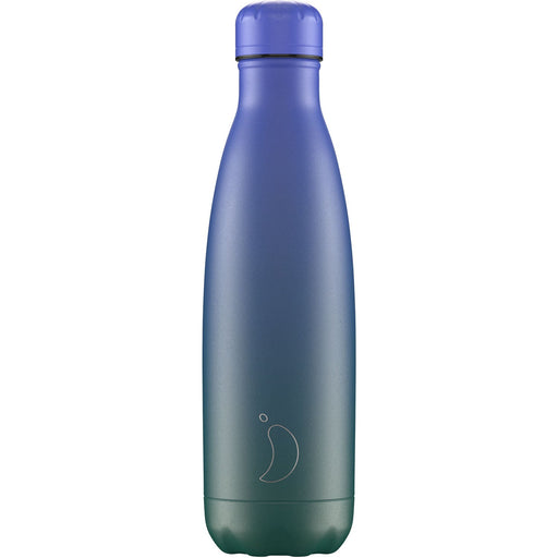 CHILLY's Bottle "Gradient Green Blue" | 500ml - INSELLIEBE USEDOM