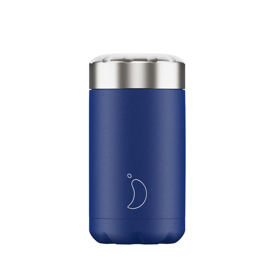 CHILLY's "Food Pot" Thermobehälter 500ml | Matte Blue - INSELLIEBE USEDOM