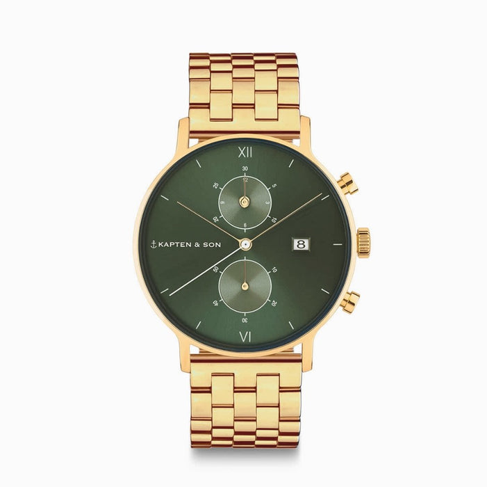Chrono Gold "Green Steel" - INSELLIEBE Store - Insel Usedom