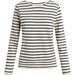 Damen Shirt "Antibes" wollweiß/Navy - INSELLIEBE Store - Insel Usedom