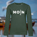 Damen Sweatshirt "MOIN Hering" | Dunkelgrün - INSELLIEBE USEDOM
