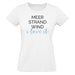 Damen T-Shirt "I Love It" | Weiß - INSELLIEBE USEDOM