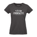 Damen T-Shirt "Team Zinnowitz" | Schwarz - INSELLIEBE USEDOM