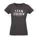 Damen T-Shirt "Team Zirchow" | Schwarz - INSELLIEBE USEDOM