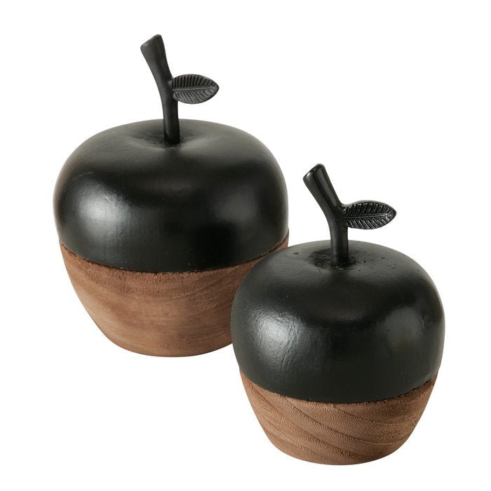 Deko-Apfel "Pommelo" | 15cm | Holz & Kunstharz - INSELLIEBE USEDOM
