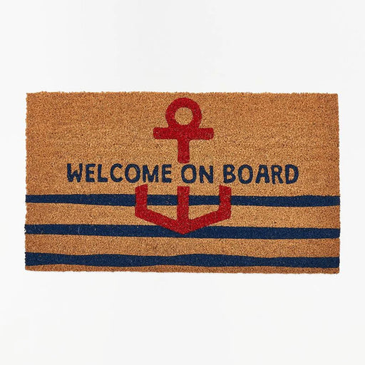 Fußmatte "Willkommen an Bord" - INSELLIEBE USEDOM