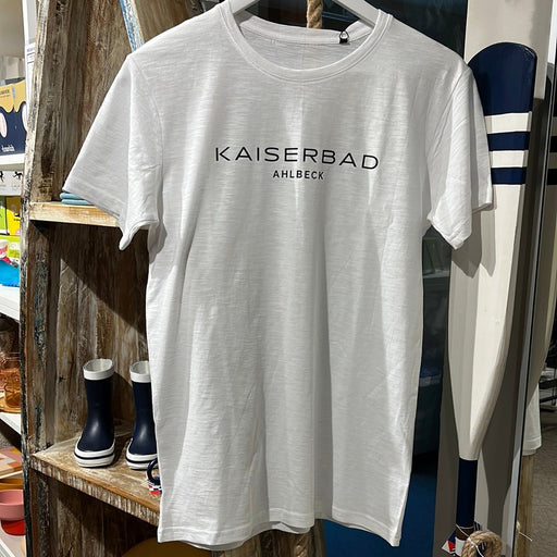 Herren T-Shirt "Kaiserbad" | Weiß - INSELLIEBE USEDOM