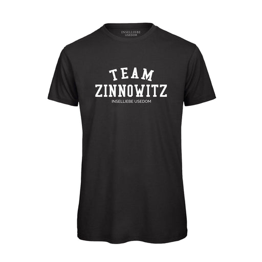 Herren T-Shirt "Team Zinnowitz" | Schwarz - INSELLIEBE USEDOM