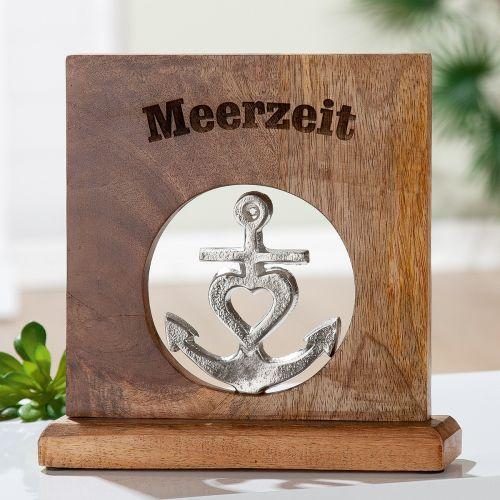 Holz Standrelief "Meerzeit" - INSELLIEBE Store - Insel Usedom