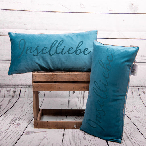 Kissenhülle "City Aqua" INSELLIEBE - 25x50 by pad concept - INSELLIEBE Store - Insel Usedom
