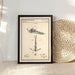 Kunstdruck Patent Anker "Affiche Brevet Ancre" | 30 x 40 - INSELLIEBE Store - Insel Usedom