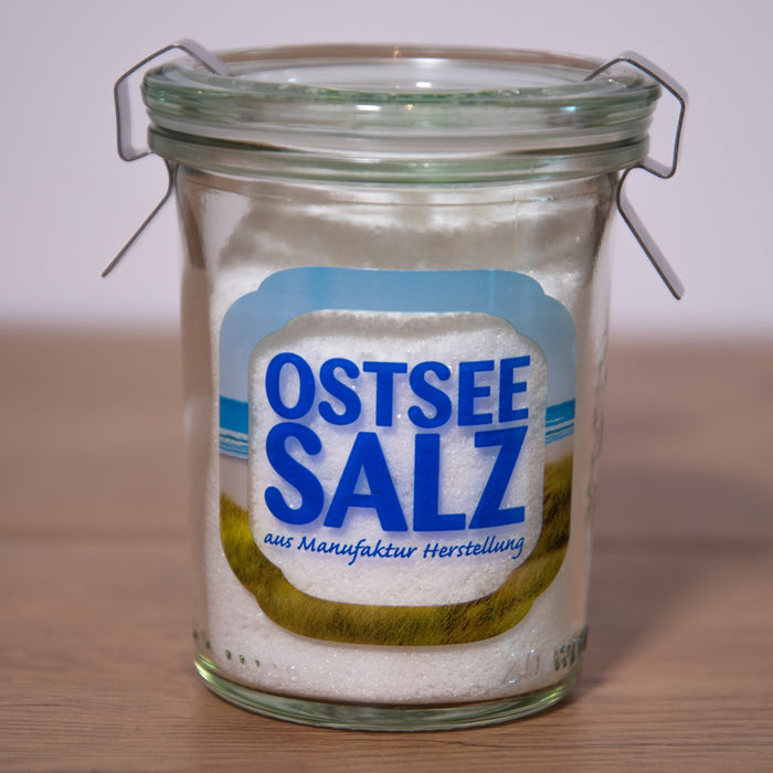 Ostseesalz im Weck Glas, 100g - INSELLIEBE Store - Insel Usedom