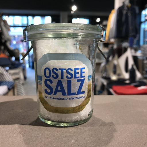 Ostseesalzpyramiden (grobes Salz) im Weck Glas, 45g - INSELLIEBE Store - Insel Usedom