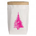 Paperbag Large - "Weihnachtsbaum" - Neon Pink - INSELLIEBE Store - Insel Usedom