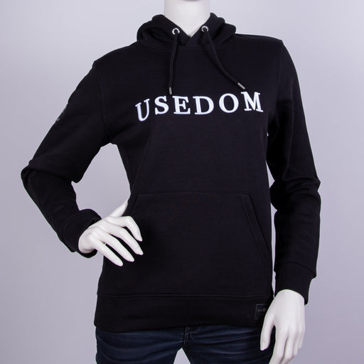 Premium Hoodie "USEDOM" - Schwarz | Unisex by INSELLIEBE - INSELLIEBE Store - Insel Usedom