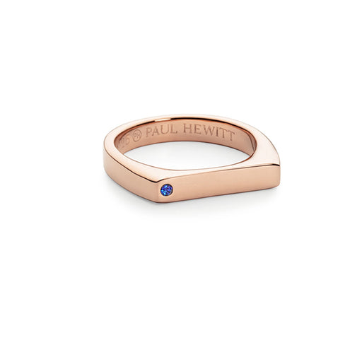 Ring "Signet Brilliant Cut" | Roségold - INSELLIEBE Store - Insel Usedom