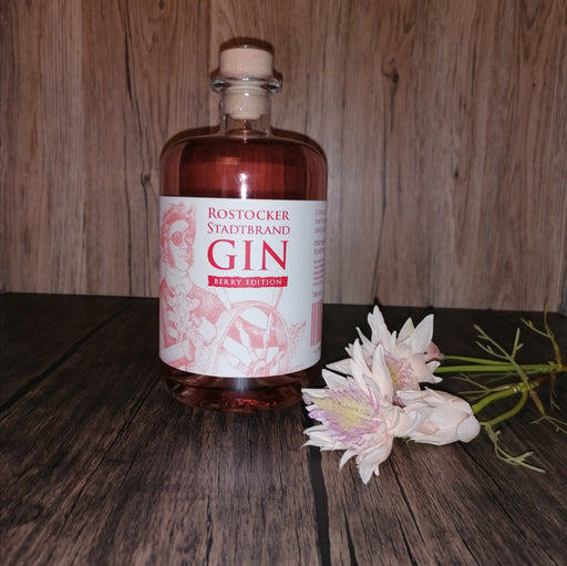 Rostocker Stadtbrand Gin "Berry Edition" - 0,7L 41% vol. - INSELLIEBE Store - Insel Usedom