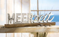 Schriftzug "MEERzeit" - INSELLIEBE Store - Insel Usedom