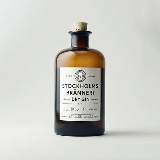 Stockholms Bränneri Dry Gin 40% Alc. 500ml - INSELLIEBE Store - Insel Usedom