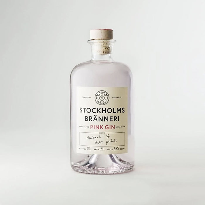 Stockholms Bränneri Pink Gin 40% Vol. Alc. 500ml - INSELLIEBE Store - Insel Usedom
