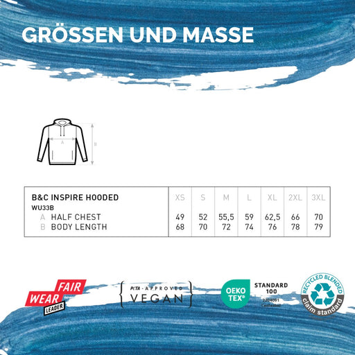 Unisex Hoodie "MOIN Crew" | Weiß - INSELLIEBE USEDOM