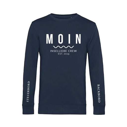 Unisex Sweatshirt "MOIN Crew" | Navy - INSELLIEBE USEDOM