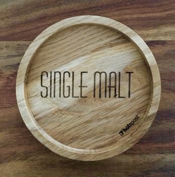 Untersetzer aus EICHE "Single Malt" 11,2cm - INSELLIEBE Store - Insel Usedom