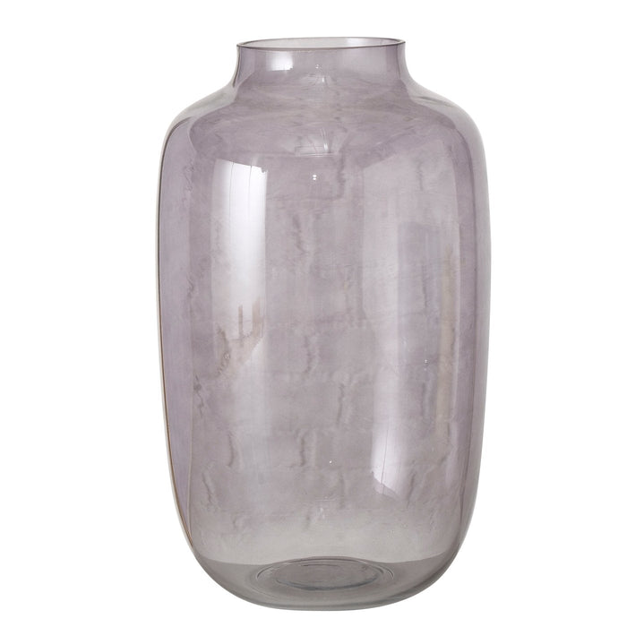 Vase "Grigio" aus Glas | Dunkelgrau | 27 cm - INSELLIEBE USEDOM